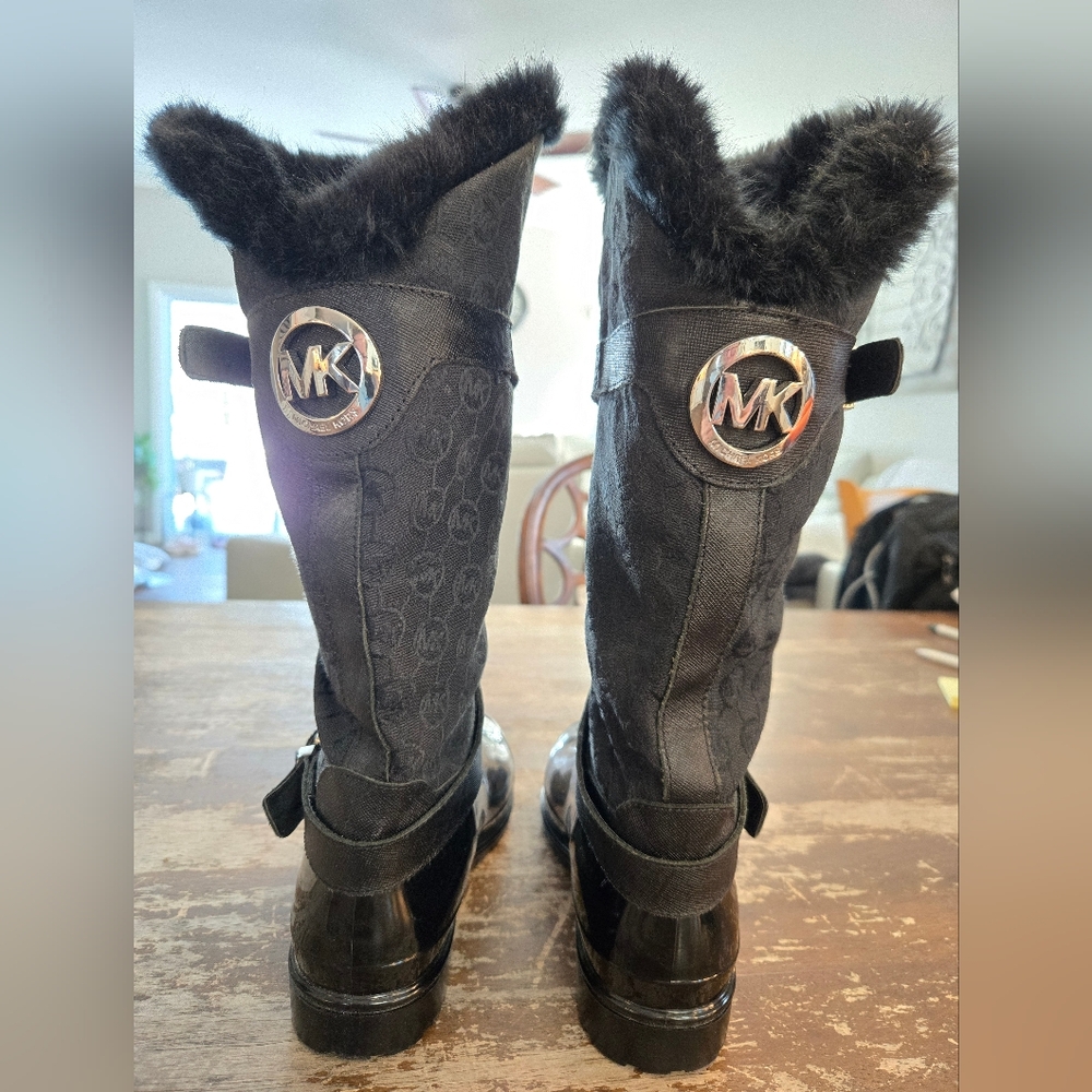 MICHAEL KORS Black Women's Boots - Picture 2 of 11